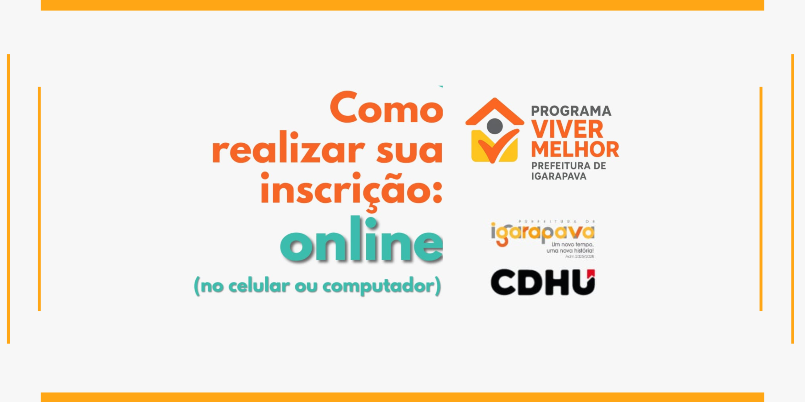 Programa Viver Melhor – Como realizar a sua Inscrição