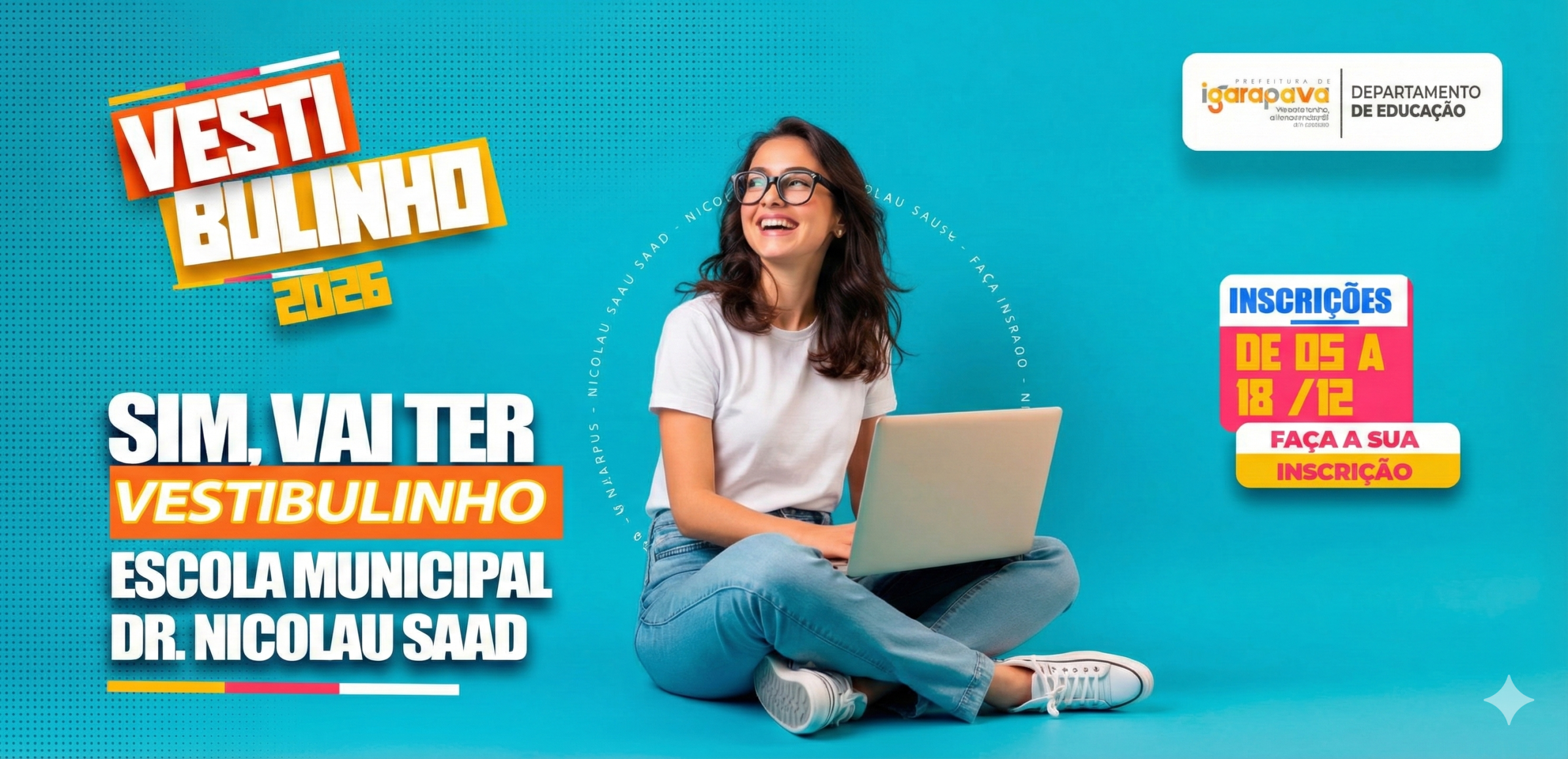 Processo Seletivo 2026 – Nicolau Saad